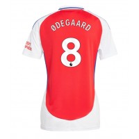 Camiseta Arsenal Martin Odegaard #8 Primera Equipación para mujer 2024-25 manga corta